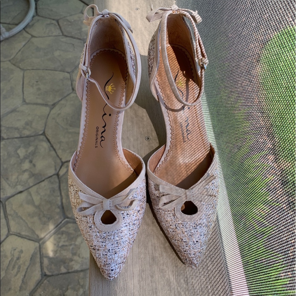 Nina “Fifi” Peachy Glam Tweed size 7-M